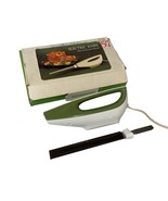 Hamilton Beach Electric Knife Avocado Green Vintage Model 296 Tested Works - $453.07 MXN