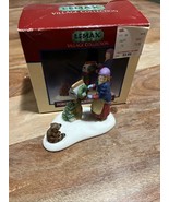 1997 LEMAX Village Collection &quot;Country Christmas&quot; Porcelain Figurine Shi... - $24.12 CAD