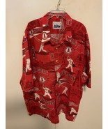 Reyn Spooner Anaheim Angels 2002 World Series Hawaiian Shirt  XL  - $1,273.30 MXN