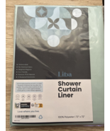 Fabric Shower Curtain Liner Waterproof Shower in Mint Green 72&quot; X 72&quot; NEW - £20.09 GBP