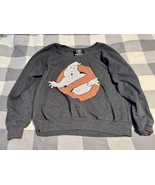 Ghostbusters Reckless Karma Sweatshirt Gray Medium 2010 Columbia Pictures - $26.41 CAD