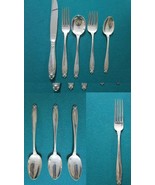INTERNATIONAL STERLING FLATWARE 28 PCS PRELUDE PATTERN SET X 5 ^^^^ - €1.622,39 EUR