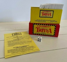 Celebrity Trivia Facts Card Game Nostalgia Lane - $15.43