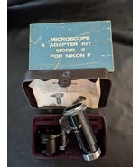 Nikon Microscope Adapter Kit Model 2 Nikon F Mount II nikkormat Box Comp... - £40.66 GBP