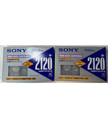 Lot of 2 Sony QD-2120 Formatted QIC-80 Mini Data Cartridge, 120MB, NEW - $12.95