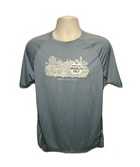 2018 New York Road Runners Popular Brooklyn Half Run Mens Medium Gray Je... - $371.19 MXN