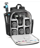 CADeN Camera Backpack Bag Professional For DSLR/SLR Mirrorless Waterproo... - £27.45 GBP
