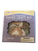 Miss Elizabeths Mini Board Book Paper Craft Kit Travel Invitations Scrapbooking - £4.78 GBP