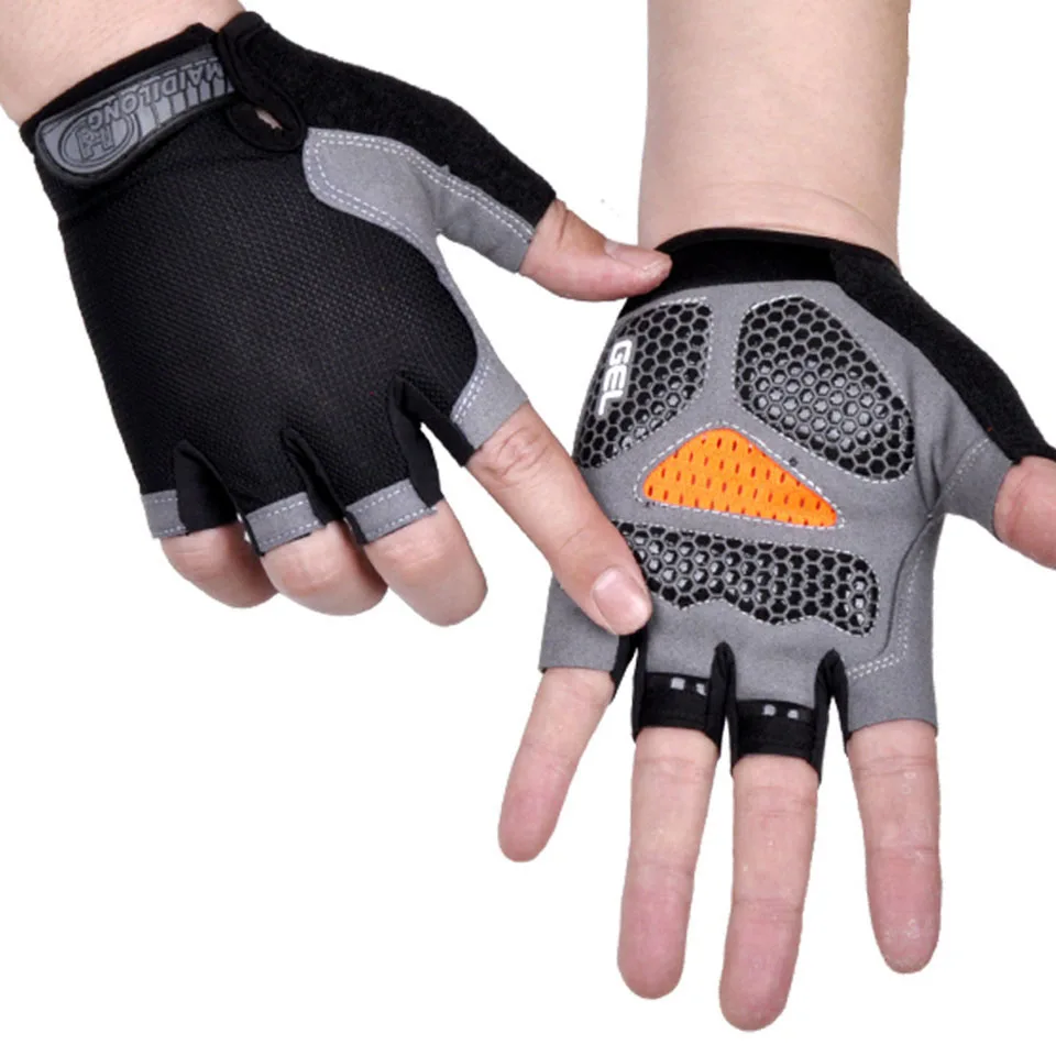Hot Sale Cycling Gloves Men Women Half Finger Anti-sweat Moutain Bike Gloves Ant - £84.86 GBP