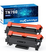 Mycartridge Remanufactured Toner Cartridge Replacement For Brother Tn760... - £38.54 GBP