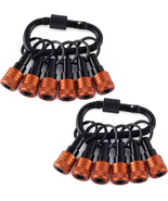 12Pc Bit Holder Keychain 1/4" Hex Quick Release Screwdriver Extension Set - $23.01