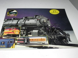 MTH TRAINS - 15TH  ANNIVERSARY  CATALOG - EXC.- B12R - $65.60 MXN