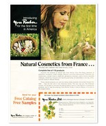 Yves Rocher Cosmetics Free Catalog Promotion Vintage 1973 Full-Page Maga... - £7.63 GBP