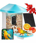 Smart Bird Feeder with Camera – 2k Hd Ai Identify Bird Species, Auto Cap... - €88,18 EUR+