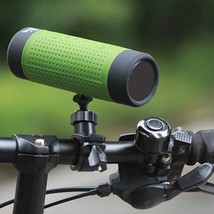 Color: GREEN - Bike Speaker and Light With Bluetooth Speaker - £32.51 GBP