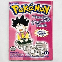 Vintage 1990&#39;s Pokemon: Pikachu Shocks Back #1 VHS Edition Mini Comic Book  - £17.06 GBP