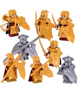Lord of the Rings Silvan Elves The Mirkwood Elf Palace Guard 8pcs Minifi... - $24.33 CAD