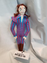 David Bowie Ornament Hand Made Wool Felt Silk Road Bazaar Free Shipping - $28.71