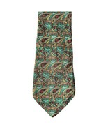 Salvatore Ferragamo Cheetah Leopard Print Men&#39;s 100% Silk Neck Tie Neckt... - $444.83 MXN