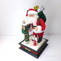Vintage 1993 Holiday Creations &quot;Noel&quot; Santa Claus 11&quot; Musical Santa&#39;s Letters - £19.70 GBP