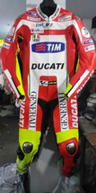 Custom MADE DUCATI LEATHER RACING MOTORBIKE SUITS WITH PROTECTIONS ALL S... - $8,553.38 MXN