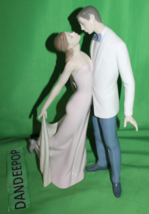 Lladro Happy Anniversary Couple Porcelain Figurine 6475 Spain VN78V Dais... - $544.49