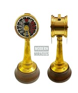 Nautical Vintage Brass Telegraph 6&quot; ship Marine engine Room Antique Tele... - £24.38 GBP