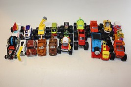 Lot of 20+ Toy Cars Trucks Vehicles Children Junk Drawer Lot (See Pictures) - £10.25 GBP