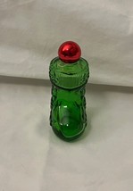 1976 Avon Cologne Green Stocking Bottle - Christmas Surprise - $7.92