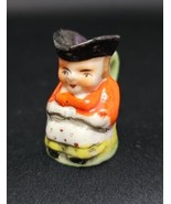 Vintage Miniature SHE Toby Jug Mug Toothpick Post WWII Made in Japan c1940s - $33.67 CAD