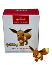 Hallmark Keepsake Holiday Eevee Pokemon Minature 1&quot; Christmas Ornament - £10.98 GBP