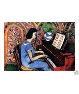 HENRI MATISSE 1939 LITHOGRAPH w/COA. Gift a pianist Exclusive MUSICAL RARE ART - £389.38 GBP