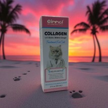 Oimmal Liquid Collagen for Cats Hip Joint Support MSM, Ginger Exp 10/2027 - $331.97 MXN