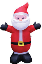 4-Ft Santa Airblown Inflatable Led Lights Christmas Holiday Prop Yard Decoration - £22.75 GBP