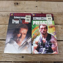 Predator &amp; True Lies VHS Arnold Schwarzenegger New Sealed - £15.49 GBP