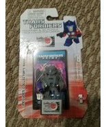 Transformers Prime 30th Anniversary (2014) Figurine &amp; 3D Puzzle Card Meg... - $639.32 MXN