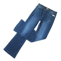 7 For All Mankind Dojo in Georgetown Trouser Flare Stretch Jeans 30 x 34 ½ - £63.70 GBP