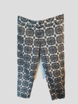 J. Crew Stretch City Fit 29X 25 Pants Ankle Skimmer Low Rise Stretch Print - £8.17 GBP