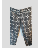J. Crew Stretch City Fit 29X 25 Pants Ankle Skimmer Low Rise Stretch Print - $14.21 CAD