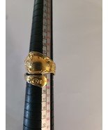 Oneida Gold Bent Spoon Ring Size Size 7 ^ - $20.00