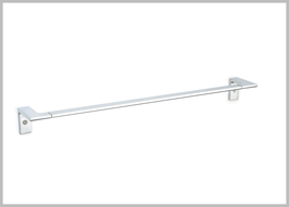 Orio polished chrome towel bar . Towel rail/towel rack - £90.32 GBP+