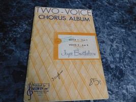 Two Voices Chorus Album by Joyce Barthelson - $55.73 MXN