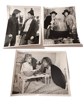 Newhart TV Show Memorabilia 3 Black &amp; White Press Photos CBS Vintage 1988 - £13.29 GBP