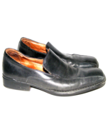 Rockport Kinetic Air Circulator Men&#39;s Size 10 M Black Leather Loafer Shoes - £20.71 GBP