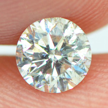 Round Shape Diamond Natural Enhanced Loose Polished H/SI2 Certified 0.53 Carat - £336.15 GBP