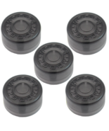 Mooer Candy Footswitch Pedal Stompbox Plastic Toppers 5-Pack BLACK Trans... - £7.36 GBP