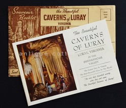 Vintage Luray Caverns Virginia Souvenir Photo Booklet Shenandoah Valley Caves - £37.26 GBP