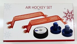 Bed Bath &amp; Beyond Tabletop Air Powered Hockey Game 5 pc Set Family Fun N... - £9.30 GBP