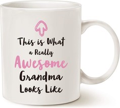 Christmas Gifts Grandma Coffee Mug from Granddaughter Grandson This Is What a Re - £16.37 GBP