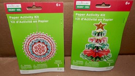 Christmas Paper Activity Kit 4 Different Sets You Choose Creatology Foam... - $7.49
